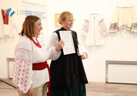 Вітаємо переможницю міського конкурсу «Вишиваний Кременчук».